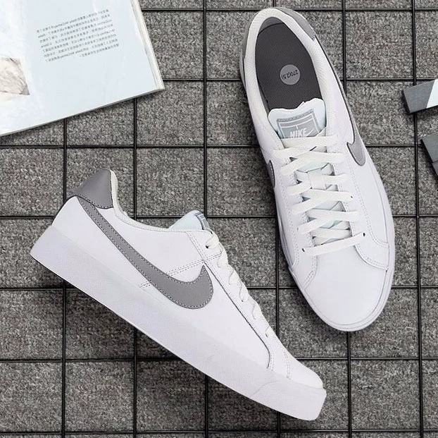 Giày thể thao nam chính hãng NIKE Nike mùa hè 2020 mùa hè mới thấp giày trắng đế mềm thể thao BQ4222 - Dép / giày thường