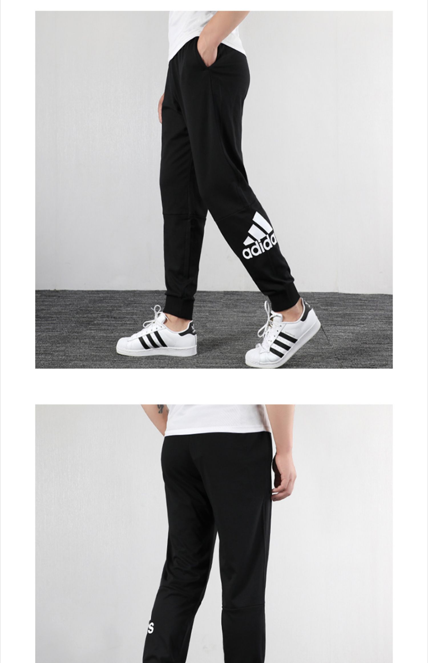 Quần thể thao nam Adidas 2019 hè mới quần thể thao giản dị nhanh khô quần thể dục chạy bộ quần bó sát chân - Quần thể thao quần thể thao nike