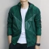 Adidas Men Tops 2018 mùa thu trùm đầu dệt thoáng khí Áo khoác thể thao thông thường BQ6894 Áo khoác thể thao / áo khoác