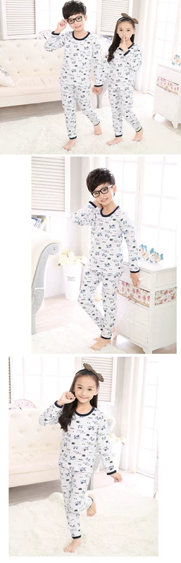Quần lót trẻ em nhiệt cộng với nhung dày bé trai và bé gái quần áo mùa thu quần dài trẻ lớn bé đồ lót trẻ em quan lot tre em