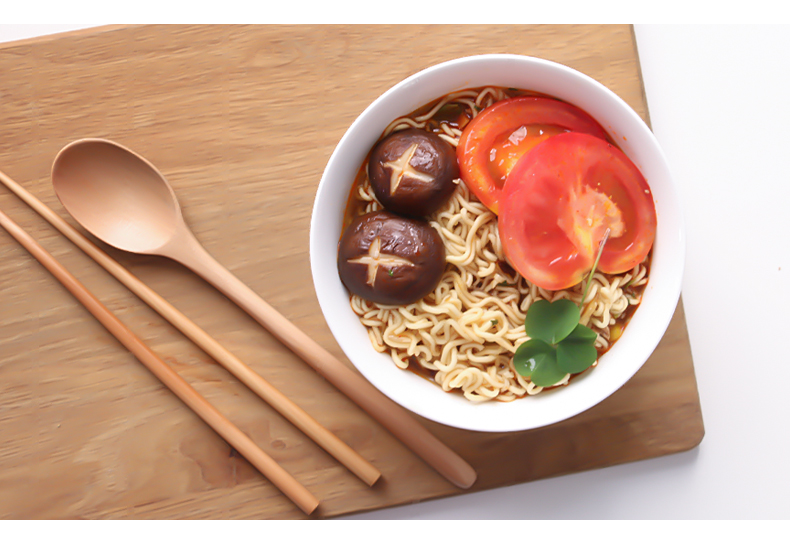 Ceramic rainbow such use household ipads China large Korean large bowl of noodles bowl noodles in soup bowl creative high eat bowl bowl below