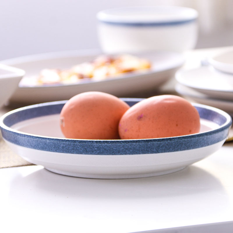 Ceramic dish dish dish home ideas can microwave Japanese - style tableware dishes suit to eat bread and butter of jingdezhen