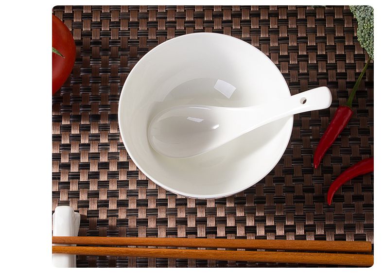 Lovely small spoon, ceramic spoon, pure white ipads China children home long handle ladle spoons spoons condiment small spoon