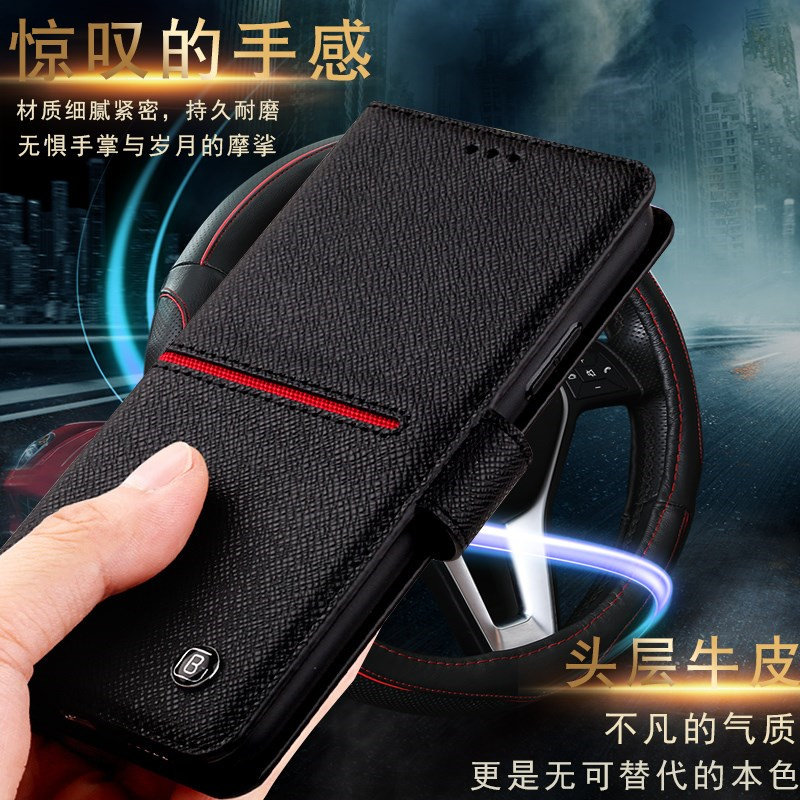 iPhone11promax mobile phone protective case genuine leather for apple 12 flip iphonexsmax protective case XR cow leather 13 business card 7 8p