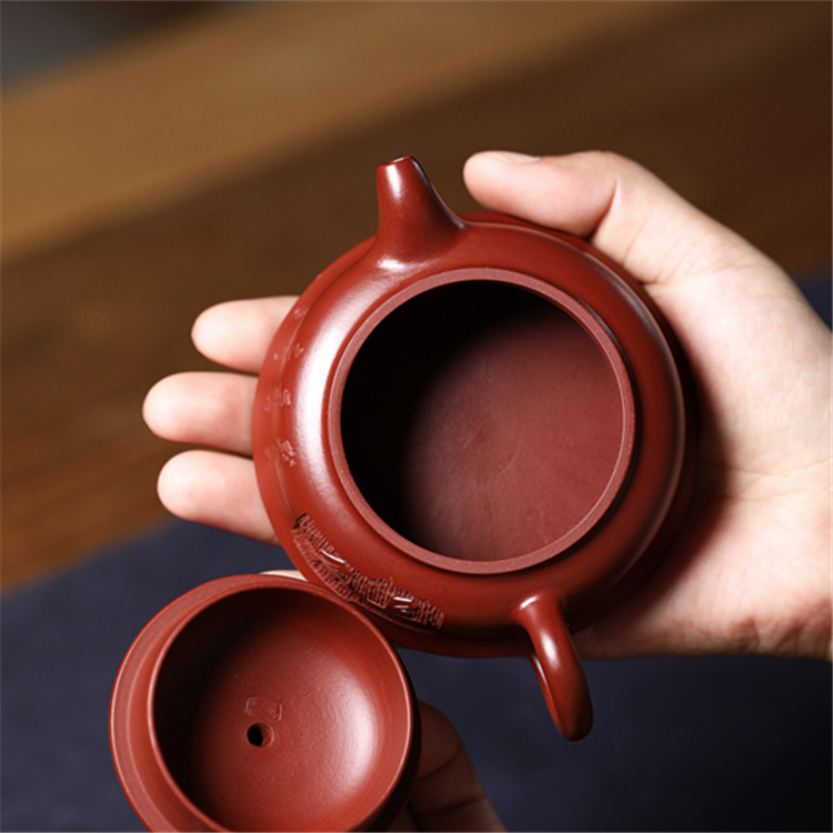 Leopard lam is small Zhou Pan teapot yixing are it by the manual ore dahongpao tea tea factory direct sale