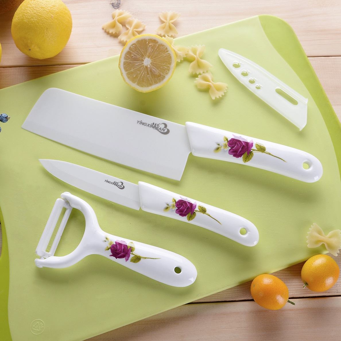 Ceramic Knife Water Fruit Knife Home Suit Kitchen Cutter Paring Sliced Knife Baby Cob Knife Melon Fruit Kitchen Knife Portable