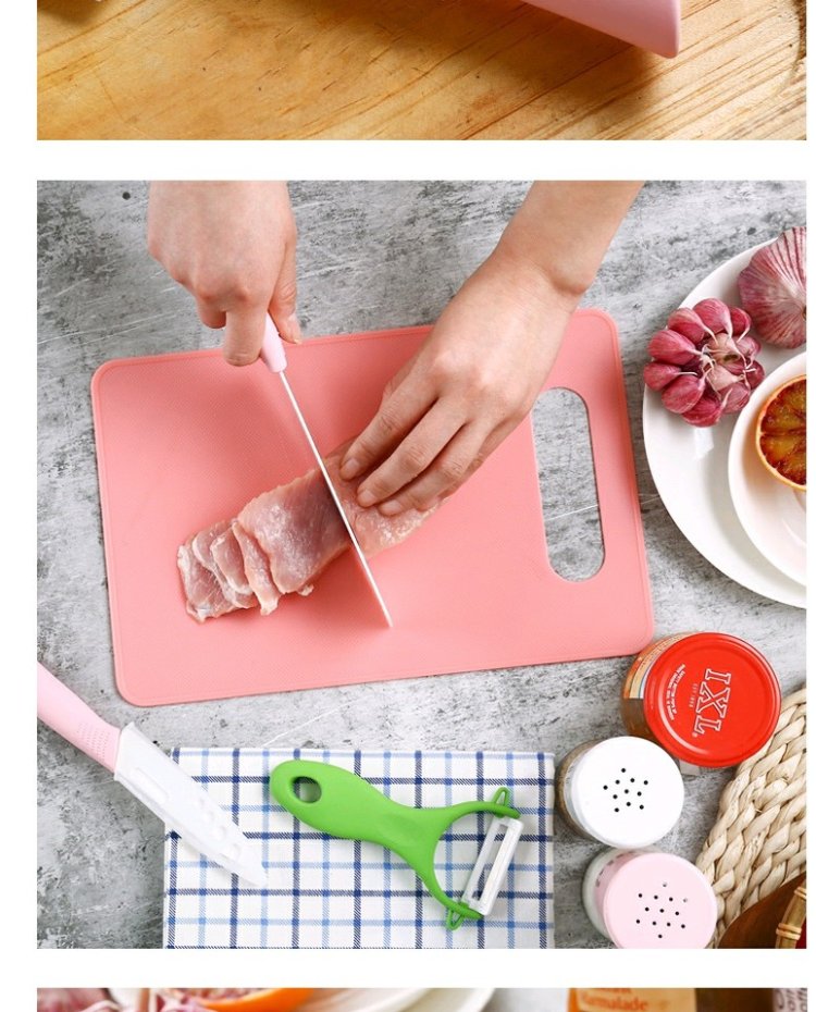 Win Xinnian Bếp gốm dao cắt lát trái cây sushi dao sắc miễn phí mài dao bé thực phẩm dao kệ để dao thớt
