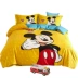 denim tất cả-bông trải giường ba mảnh vải quilt phim hoạt hình Disney Disney Mickey trẻ em - Bộ đồ giường bốn mảnh