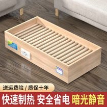 Solid wood heater electric oven household fire pit heating stove foot drying artifact electric fire barrel fire box office