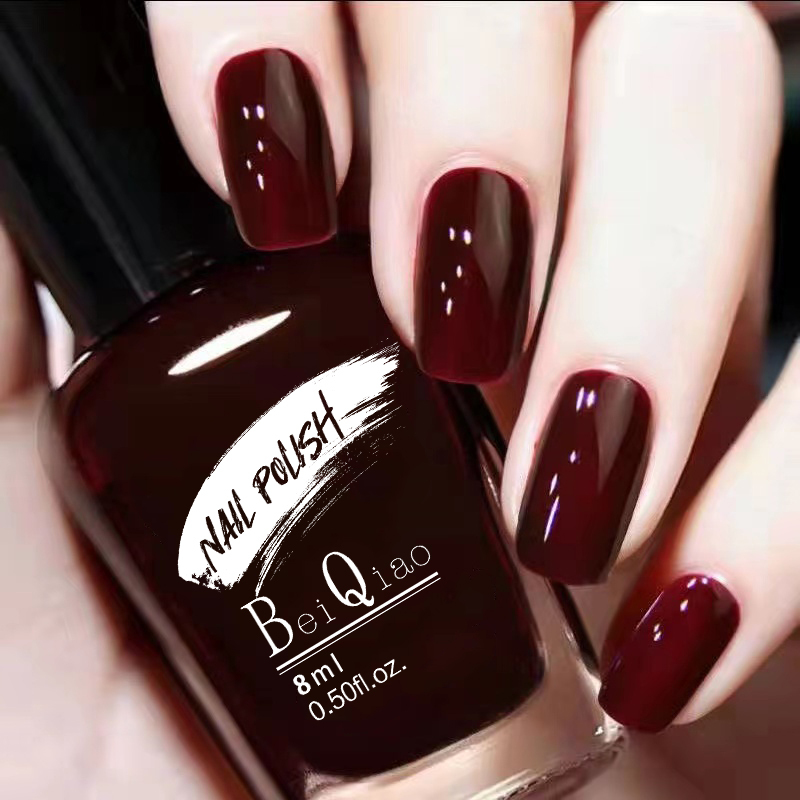Whitening Nail Polish, No-Bake, Quick-Drying, Waterproof, Long-Lasting, Non-Fading, Summer Application, Cherry Nude Pink, Trendy Nail Art