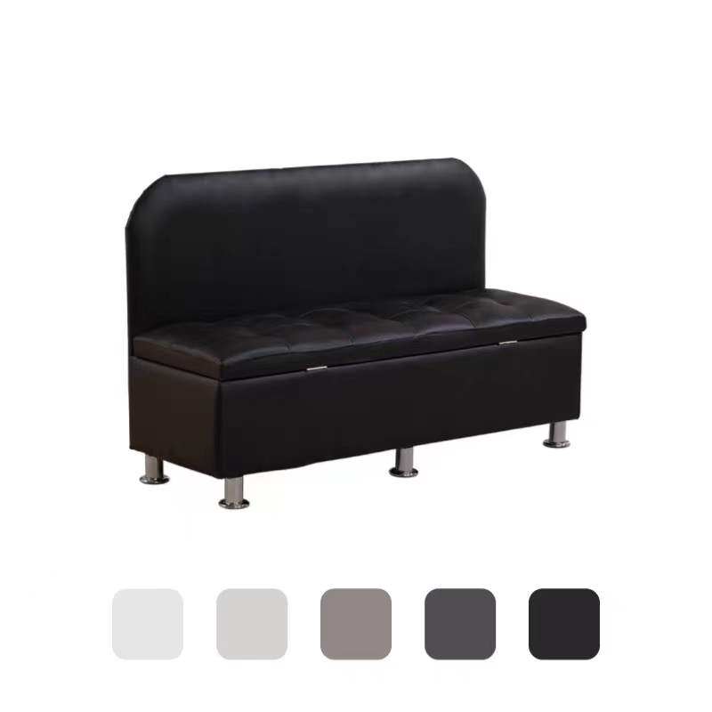 Internet Red Recommended Simple Backrest Multifunction Storage Couch Stool Etc Mall Institution Rest Stool Family Simple Sofa 