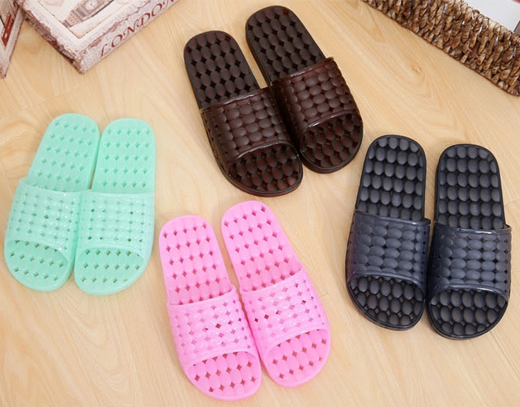 品 Dép nhựa dép bằng pha lê mềm và dép nữ trong nhà phòng tắm trong nhà tắm chống trượt dép nữ thời trang cao cấp