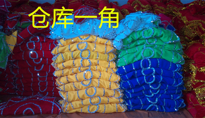 Xác thực còng tay khiêu vũ sequin, hai tài liệu, ca sĩ, ca sĩ, thử nghiệm nhảy khăn bát giác - Khiêu vũ / Thể dục nhịp điệu / Thể dục dụng cụ váy nhảy cha cha cha