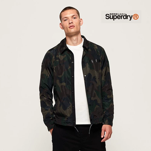Superdry Осенняя куртка для отдыха, длина миди