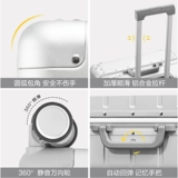 EAZZ Металлический брендовый чемодан, 20 дюймов, популярно в интернете, 24 дюймов, 28 дюймов