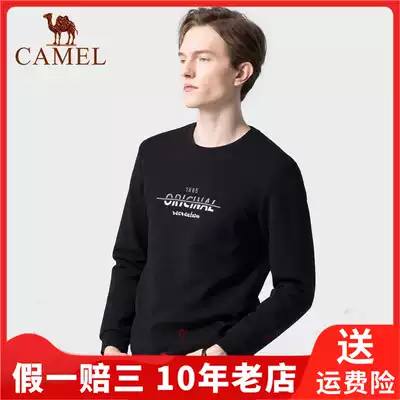 Camel Camel autumn pullover youth vitality jacket youth popular Korean men's thick T-shirt D9Q203247