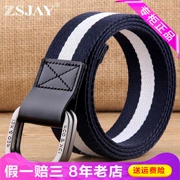 ZSJAY chim chiến thuật đàn ông và phụ nữ vải vành đai nylon chiến thuật quần với vành đai đa chức năng dày zs-s10 - Thắt lưng