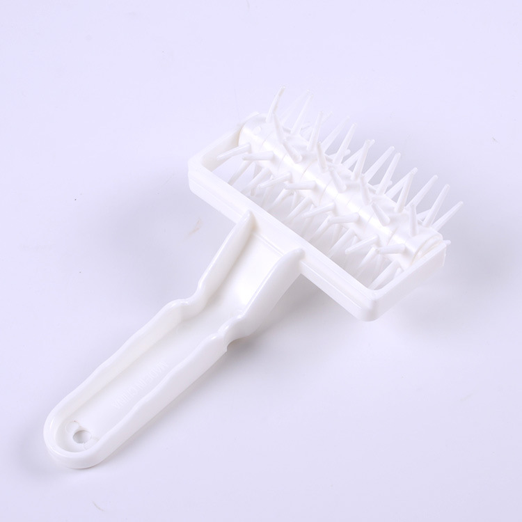 Plastic pull needle large pizza biscuit hole puncher pizza rolling needle biscuit wheel needle punch hole punching needle baking tool
