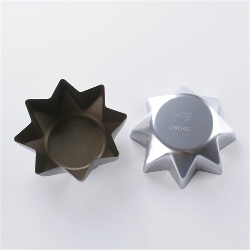 Dry energy oven not stained with octagonal star cake mold non-stick small bread box cake bread mold star