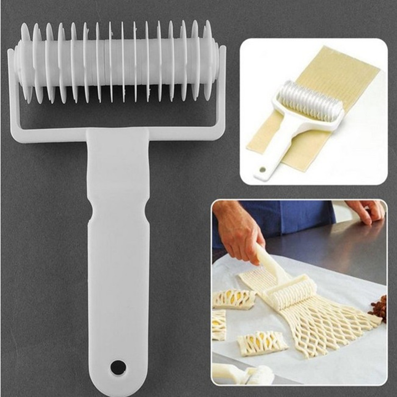 Pull Mesh Knife Piste Pasta Roll Knife Baking Tool Spinrow Bread Mesh Bread Mesh Shaped Plastic Roller Knife