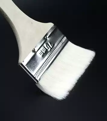 Wool brush Wooden handle soft barbecue picnic brush does not lose hair Baking tray Pizza bread cake brush barbecue brush