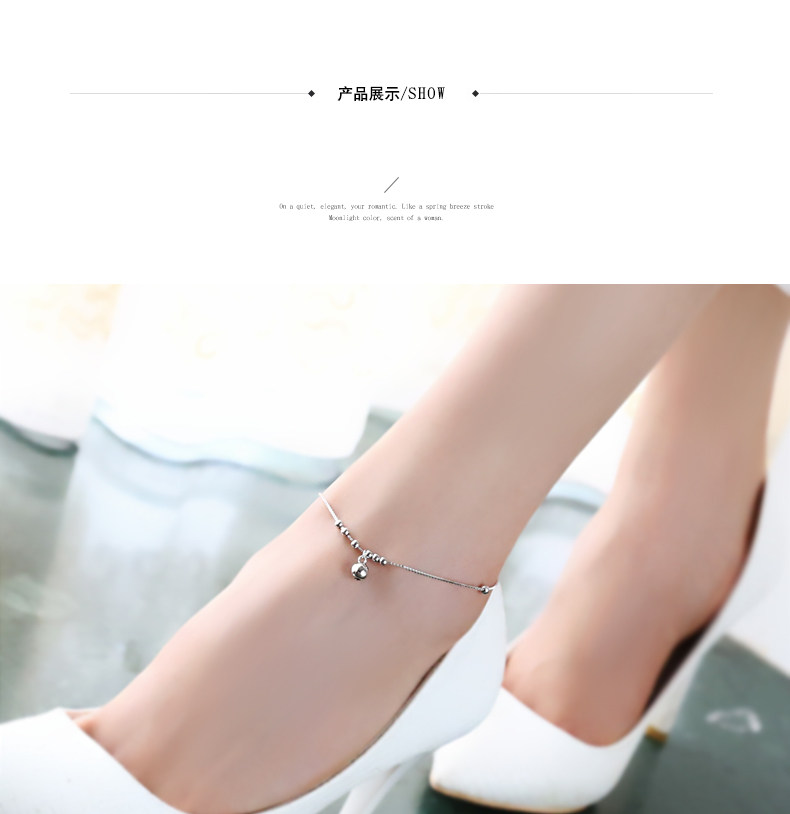 Bracelet de cheville Femme MESSIAH    en Argenterie - Ref 3103672 Image 18