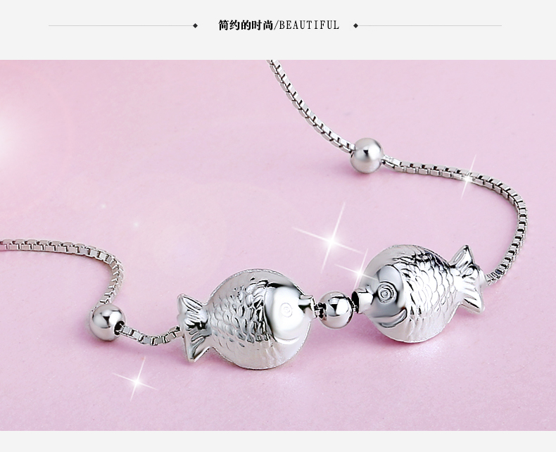 Chaine de cheville Femme MESSIAH    en Argenterie - Ref 3101568 Image 14