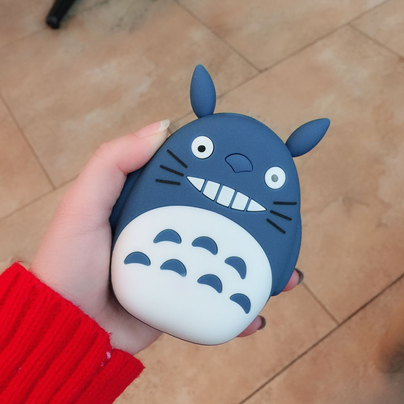 Phim hoạt hình Totoro nữ dễ thương Điện thoại di động 12000 mAh Sạc điện thoại di động Phổ thông Mini Sáng tạo cá tính - Ngân hàng điện thoại di động pin sạc dự phòng xiaomi gen 3
