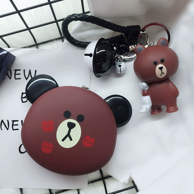 Phim hoạt hình sạc kho báu mini nhỏ gọn cầm tay 12000 mAh điện thoại di động phổ thông điện thoại di động siêu dễ thương