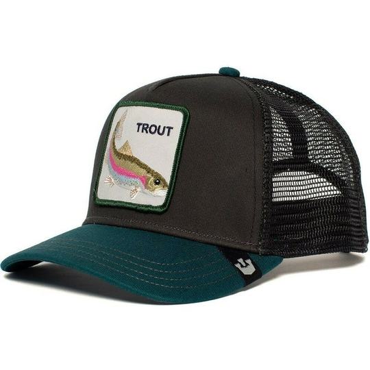 Foreign trade popular animal pattern embroidered baseball cap summer mesh cap cartoon American trucker hat big snake hat