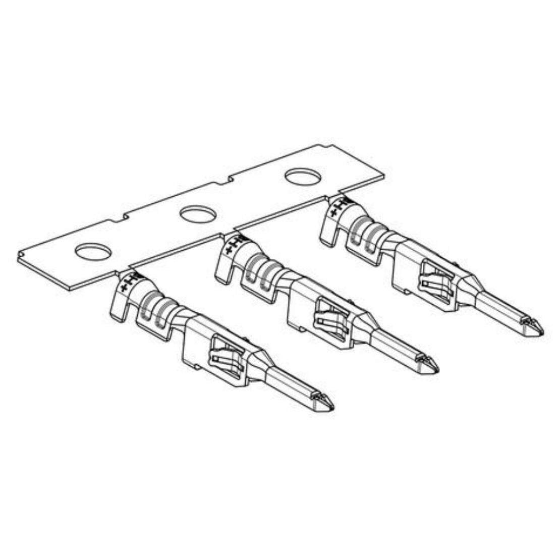 215953-0041 2159530041 molex原厂公针16AWG端子Micro-Fit连接器