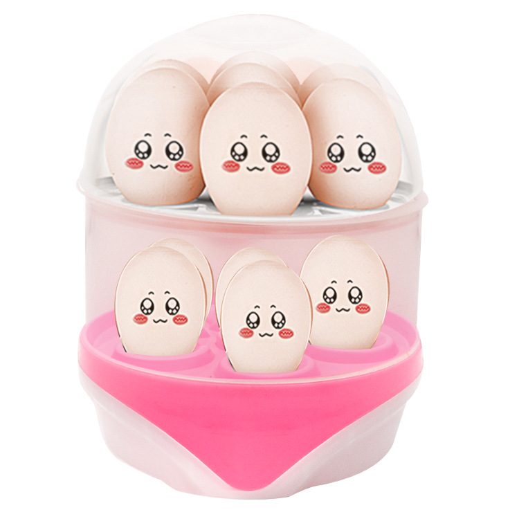 nồi lẩu mini olayks Mini ký túc xá đa năng nhỏ nồi hấp trứng đôi tự động tắt nguồn máy ăn sáng tại nhà máy điện thấp - Nồi trứng nồi hấp xôi bằng điện
