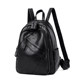 ກະເປົ໋າເປ້ແມ່ຍິງ 2024 ໃຫມ່ trendy Korean version soft leather bag fashion versatile large capacity school bag casual backpack pu bag