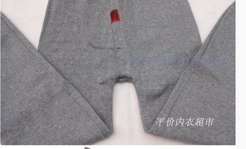 Quần nam mùa thu Quần bó sát bằng vải cotton Quần ấm Áo thun cotton Quần cũ Quần mỏng Phần xà cạp cho nam quần tất nam lót lông