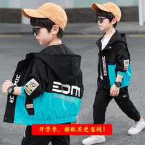  Boys  jackets autumn new 4-year-old children 5 boys 6 foreign style 7 jackets 8 middle and large children 9 spring and autumn 10 handsome tops