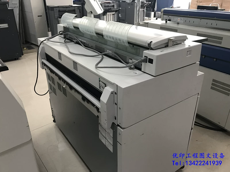 Máy in laser PDF PDF A0 kiến ​​trúc máy in CAD hình ảnh lớn Xerox 6050 máy sao chép kỹ thuật - Máy photocopy đa chức năng