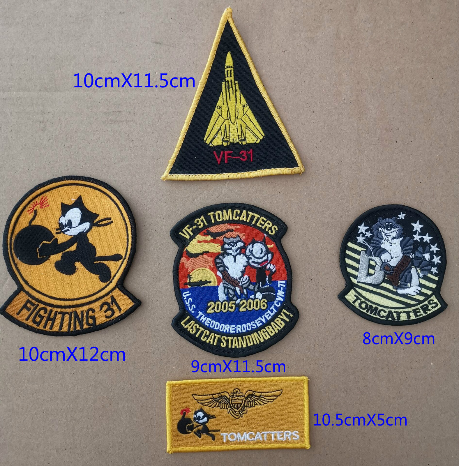 (No Magic Stick) ACU BDU Suit Badge Embroidery Badge Embroidery Arm Badge