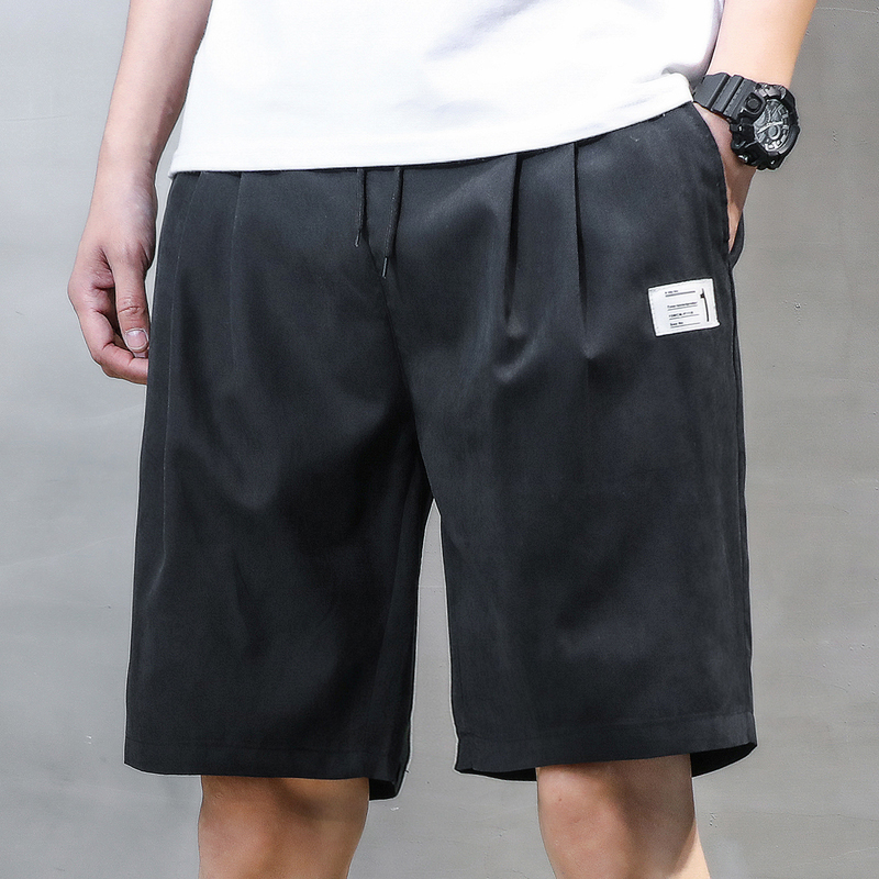 Summer ultra-thin men's pants shorts loose casual sports trend all-match outerwear five-point pants five-point pants
