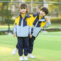 Kindergarten garden clothes spring and autumn new college style stormtrooper three-piece childrens class clothes primary school school uniforms autumn and winter