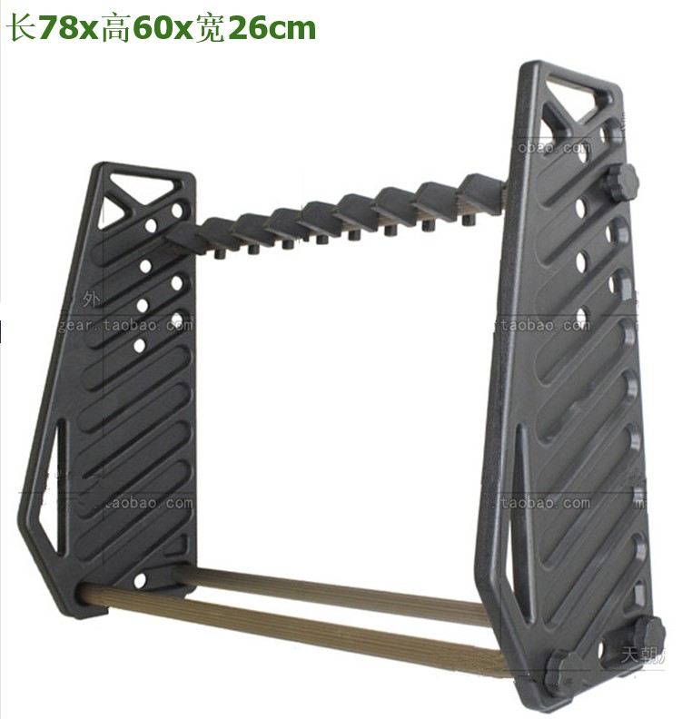 Seiko gun rack weapon display rack M4 gun AK gun sniper gun placed under the display rack for toy gun rack