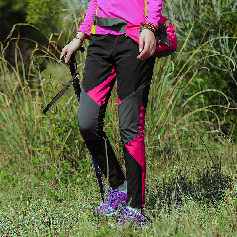 Spring and summer quick-drying pants women's thin elastic sports trousers outdoor hiking and mountaineering quick-drying pants women's breathable quick-drying pants