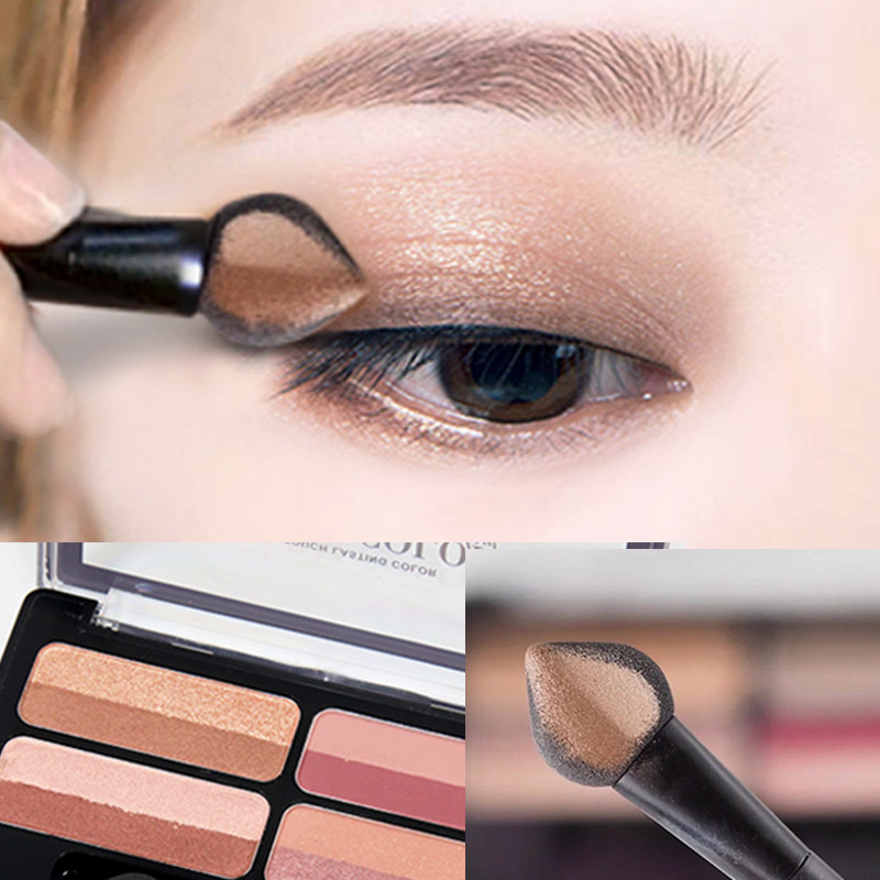 Eight colors in gradient lazy eye disk geo-pearl matte student novice beginner a molding rod