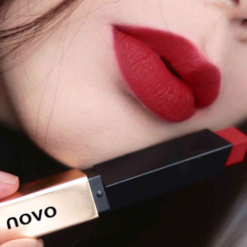 Small Gold Bar Lipstick Red 21 Color Big Card Waterproof Not To Drop Color Small Crowdbrand Student Affordable Li Jiaqi Recommended