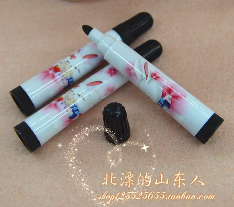 Rob Rabbit Single Watercolor Pen Black Watercolor Pen Rob Rabbit Watercolor Pen Single