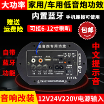 Professional Bluetooth digital amplifier board Car subwoofer 220V high power car 12V24V home speaker diy