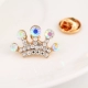 Bốn lá cỏ ba lá nơ pha lê cổ áo pin cổ áo phù hợp với cổ áo clip cổ áo trâm cài khăn lụa nữ khóa pin trâm