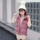 Áo gi lê cotton mùa thu nhung vàng học sinh trong không khí trong bộ vest bé trai mùa đông mặc bé gái 12 tuổi 10