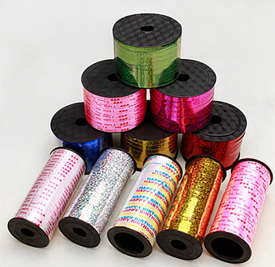 Balloons Ribbons Ribbons Birthday decoration Year-old wedding wedding Wedding decoration supplies Ribbons Helium balloons