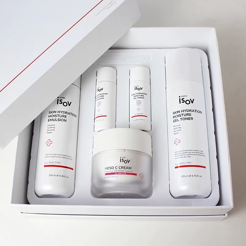 Korean Isov Carnosine Gift Box Three-Piece Set Barrier Repair Kit Box Firming and Moisturizing Hydration Korean Isov Carnosine Gift Box Three-Piece Set Barrier Repair Kit Box Firming and Moisturizing Hydration