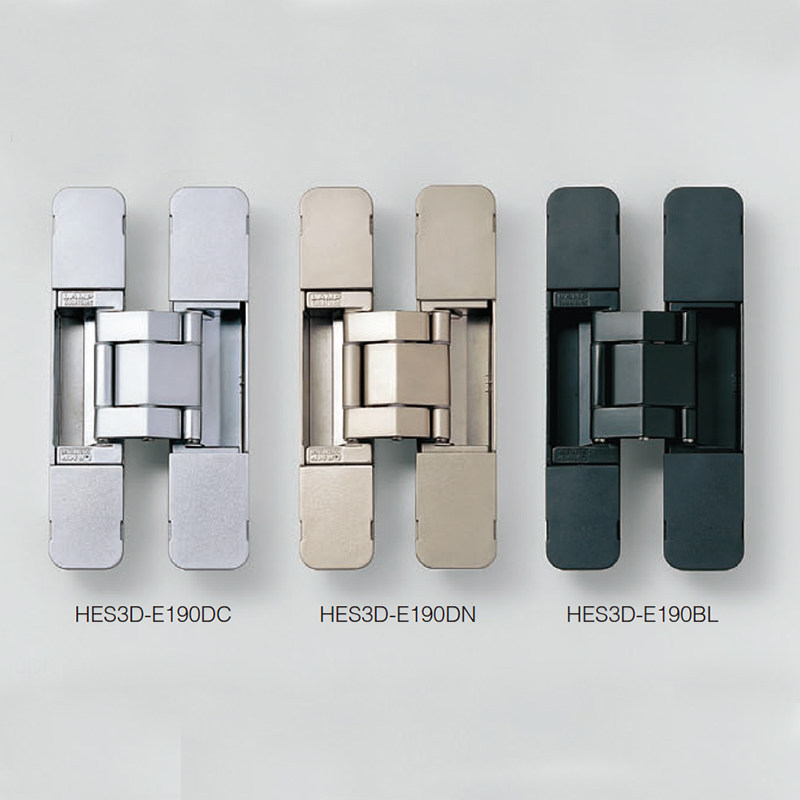 Japan LAMP Blue Pump hinge three-dimensional adjustable room door concealed hinge HES3D-120190 dark hinge